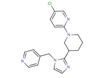 5-chloro-2-{3-[1-(4-pyridinylmethyl)-1H-imidazol-2-yl]-1-piperidinyl}pyridine