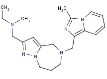 N-methyl-N-({5-[(3-methylimidazo[1,5-a]pyridin-1-yl)methyl]-5,6,7,8-tetrahydro-4H-pyrazolo[1,5-a][1,4]diazepin-2-yl}methyl)ethanamine