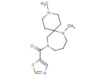 3,7-dimethyl-11-(1,3-thiazol-5-ylcarbonyl)-3,7,11-triazaspiro[5.6]dodecane