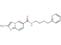 2-methyl-N-(4-pyridin-2-ylbutyl)imidazo[1,2-a]pyridine-6-carboxamide