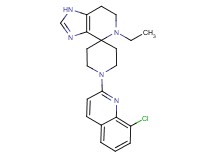 1'-(8-chloroquinolin-2-yl)-5-ethyl-1,5,6,7-tetrahydrospiro[imidazo[4,5-c]pyridine-4,4'-piperidine]