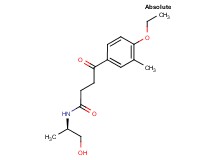 4-(4-ethoxy-3-methylphenyl)-N-[(1R)-2-hydroxy-1-methylethyl]-4-oxobutanamide