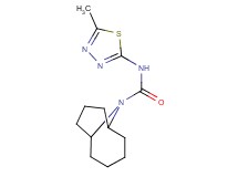 N-(5-methyl-1,3,4-thiadiazol-2-yl)-10-azabicyclo[4.3.1]decane-10-carboxamide