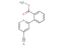 methyl 2-(4-cyanopyridin-2-yl)benzoate