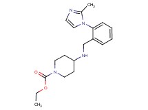 ethyl 4-{[2-(2-methyl-1H-imidazol-1-yl)benzyl]amino}piperidine-1-carboxylate