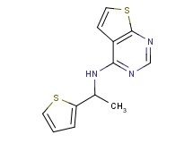 N-[1-(2-thienyl)ethyl]thieno[2,3-d]pyrimidin-4-amine