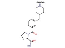 1-[3-(4-piperidinylmethyl)benzoyl]-D-prolinamide