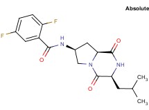 2,5-difluoro-N-[(3S,7S,8aS)-3-isobutyl-1,4-dioxooctahydropyrrolo[1,2-a]pyrazin-7-yl]benzamide