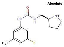 N-(3-fluoro-5-methylphenyl)-N'-[(2S)-2-pyrrolidinylmethyl]urea hydrochloride