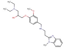 1-(diethylamino)-3-[2-methoxy-4-({[2-(1-methyl-1H-benzimidazol-2-yl)ethyl]amino}methyl)phenoxy]-2-propanol