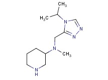 N-[(4-isopropyl-4H-1,2,4-triazol-3-yl)methyl]-N-methyl-3-piperidinamine dihydrochloride