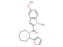 2-{[2-(2-furyl)azepan-1-yl]carbonyl}-5-methoxy-1-methyl-1H-indole