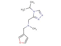 (3-furylmethyl)[(4-isopropyl-4H-1,2,4-triazol-3-yl)methyl]methylamine