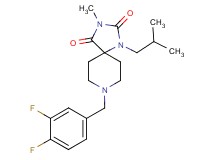 8-(3,4-difluorobenzyl)-1-isobutyl-3-methyl-1,3,8-triazaspiro[4.5]decane-2,4-dione
