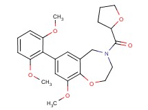 7-(2,6-dimethoxyphenyl)-9-methoxy-4-(tetrahydro-2-furanylcarbonyl)-2,3,4,5-tetrahydro-1,4-benzoxazepine