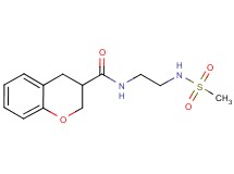 N-{2-[(methylsulfonyl)amino]ethyl}chromane-3-carboxamide
