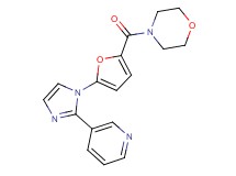 4-[5-(2-pyridin-3-yl-1H-imidazol-1-yl)-2-furoyl]morpholine