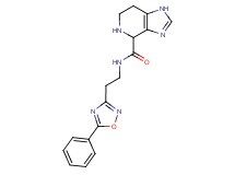 N-[2-(5-phenyl-1,2,4-oxadiazol-3-yl)ethyl]-4,5,6,7-tetrahydro-1H-imidazo[4,5-c]pyridine-4-carboxamide dihydrochloride