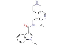 1-methyl-N-[(3-methyl-5,6,7,8-tetrahydro-2,7-naphthyridin-4-yl)methyl]-1H-indole-3-carboxamide