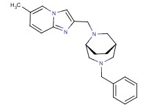 2-{[(1S*,5R*)-3-benzyl-3,6-diazabicyclo[3.2.2]non-6-yl]methyl}-6-methylimidazo[1,2-a]pyridine