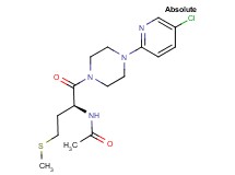 N-[(1S)-1-{[4-(5-chloro-2-pyridinyl)-1-piperazinyl]carbonyl}-3-(methylthio)propyl]acetamide