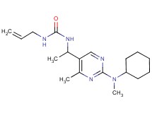 N-allyl-N'-(1-{2-[cyclohexyl(methyl)amino]-4-methyl-5-pyrimidinyl}ethyl)urea