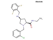 (4S)-1-(2-chlorobenzyl)-4-[(2,6-difluorobenzyl)amino]-N-ethyl-L-prolinamide