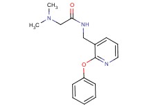N~2~,N~2~-dimethyl-N~1~-[(2-phenoxy-3-pyridinyl)methyl]glycinamide