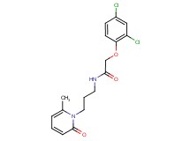 2-(2,4-dichlorophenoxy)-N-[3-(6-methyl-2-oxo-1(2H)-pyridinyl)propyl]acetamide