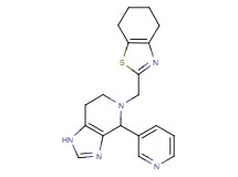4-pyridin-3-yl-5-(4,5,6,7-tetrahydro-1,3-benzothiazol-2-ylmethyl)-4,5,6,7-tetrahydro-1H-imidazo[4,5-c]pyridine