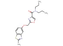 2-{[(2-methyl-1,3-benzothiazol-5-yl)oxy]methyl}-N,N-dipropyl-1,3-oxazole-4-carboxamide