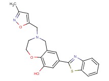 7-(1,3-benzothiazol-2-yl)-4-[(3-methylisoxazol-5-yl)methyl]-2,3,4,5-tetrahydro-1,4-benzoxazepin-9-ol