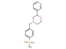 4-[4-(methylsulfonyl)benzyl]-2-pyridin-3-ylmorpholine