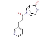 (1R*,5S*)-3-(3-pyridin-3-ylpropanoyl)-3,6-diazabicyclo[3.2.2]nonan-7-one