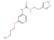 N-(3-butoxyphenyl)-N'-[2-(1H-pyrazol-4-yl)ethyl]urea