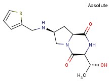 (3S,7S,8aS)-3-[(1R)-1-hydroxyethyl]-7-[(2-thienylmethyl)amino]hexahydropyrrolo[1,2-a]pyrazine-1,4-dione