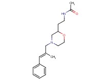 N-(2-{4-[(2E)-2-methyl-3-phenylprop-2-en-1-yl]morpholin-2-yl}ethyl)acetamide