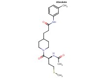 3-[1-(N-acetyl-L-methionyl)-4-piperidinyl]-N-(3-methylphenyl)propanamide