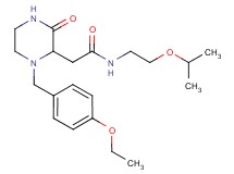 2-[1-(4-ethoxybenzyl)-3-oxo-2-piperazinyl]-N-(2-isopropoxyethyl)acetamide