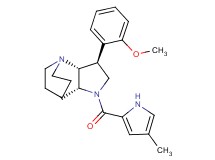 (2R*,3S*,6R*)-3-(2-methoxyphenyl)-5-[(4-methyl-1H-pyrrol-2-yl)carbonyl]-1,5-diazatricyclo[5.2.2.0~2,6~]undecane