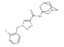N-1-adamantyl-1-(2-fluorobenzyl)-1H-1,2,3-triazole-4-carboxamide