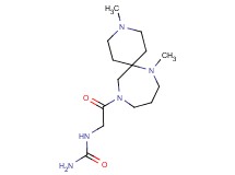 N-[2-(3,7-dimethyl-3,7,11-triazaspiro[5.6]dodec-11-yl)-2-oxoethyl]urea