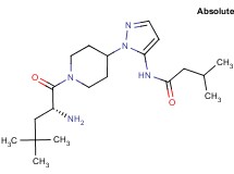 3-methyl-N-{1-[1-(4-methyl-D-leucyl)-4-piperidinyl]-1H-pyrazol-5-yl}butanamide hydrochloride