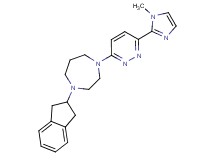 1-(2,3-dihydro-1H-inden-2-yl)-4-[6-(1-methyl-1H-imidazol-2-yl)pyridazin-3-yl]-1,4-diazepane