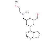 ((3S*,5R*)-1-(6,7-dihydro-5H-cyclopenta[d]pyrimidin-4-yl)-5-{[(2-methoxyethyl)(methyl)amino]methyl}-3-piperidinyl)methanol