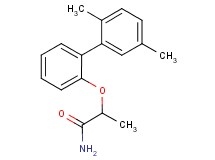 2-[(2',5'-dimethylbiphenyl-2-yl)oxy]propanamide