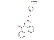 3-(2-amino-1,3-thiazol-4-yl)-N-[(1S,2R)-2-hydroxy-1,2-diphenylethyl]propanamide