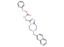 N-{[7-(2-naphthylmethyl)-6,7,8,9-tetrahydro-5H-[1,2,4]triazolo[4,3-d][1,4]diazepin-3-yl]methyl}-2-phenoxyacetamide