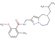N-[(5-isobutyl-5,6,7,8-tetrahydro-4H-pyrazolo[1,5-a][1,4]diazepin-2-yl)methyl]-2-methoxy-6-methylbenzamide