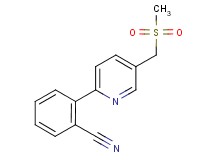 2-{5-[(methylsulfonyl)methyl]pyridin-2-yl}benzonitrile